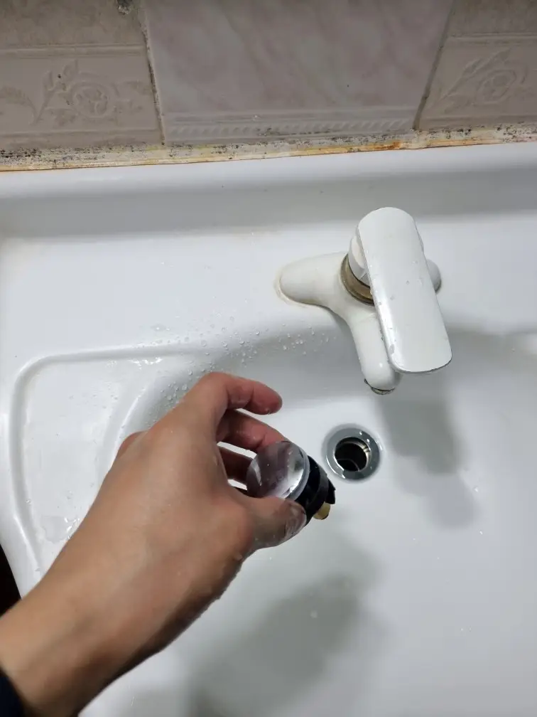 세면대 팝업 교체 8